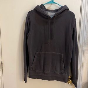 American eagle xs men’s super soft vintage black hoodie